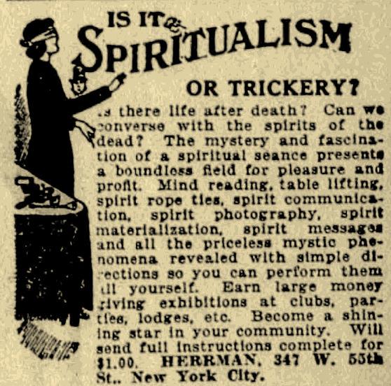spiritualism ad